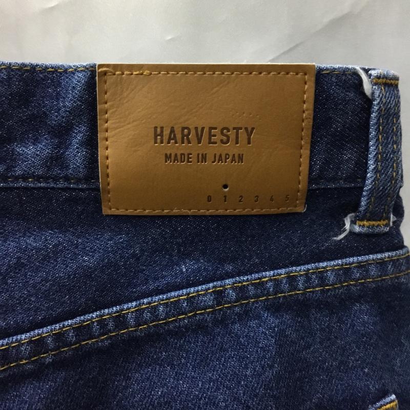 ハーベスティ HARVESTY パンツ デニム、ジーンズ デニムパンツ ストレートパンツ ジーンズ 1 無地 インディゴ / インディゴ /  メンズ USED 古着 中古 10121793