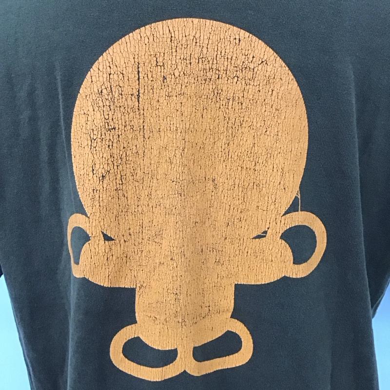 アベイシングエイプ A BATHING APE Tシャツ 半袖 半袖カットソー プリントTシャツ クルーネックカットソー M プリント 茶 / ブラウン /  メンズ USED 古着 中古 10116560