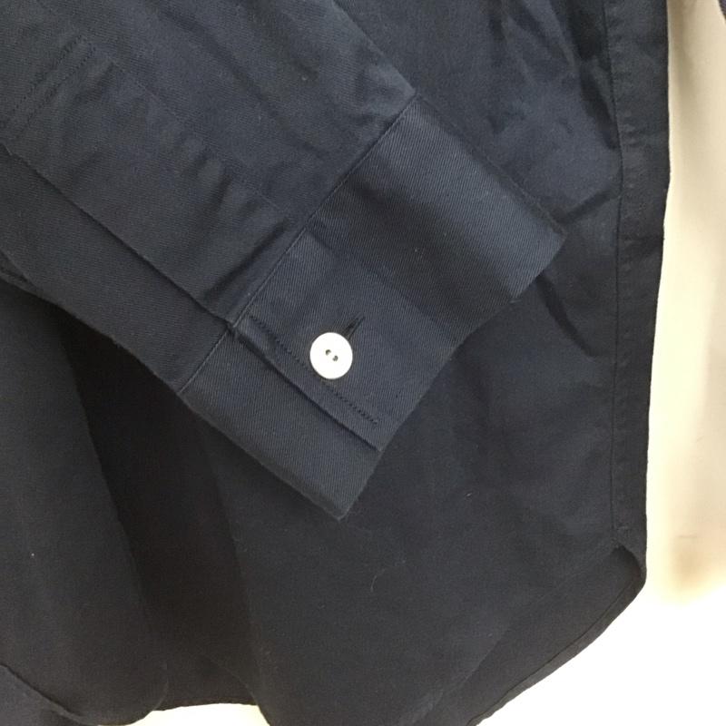 ヒューマンメード HUMAN MADE シャツ、ブラウス 長袖 長袖シャツ カジュアルシャツ XL ロゴ、文字 紺 / ネイビー /  メンズ USED 古着 中古 10147858