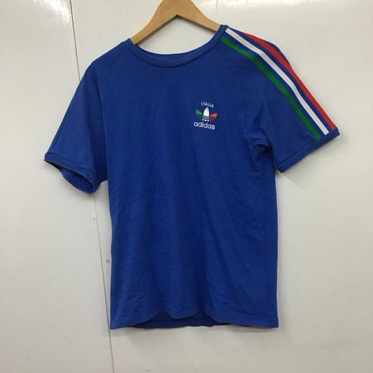 アディダス adidas Tシャツ 半袖 GP1921 M 無地 X 刺繍 青 / ブルー /  メンズ USED 古着 中古 10130390