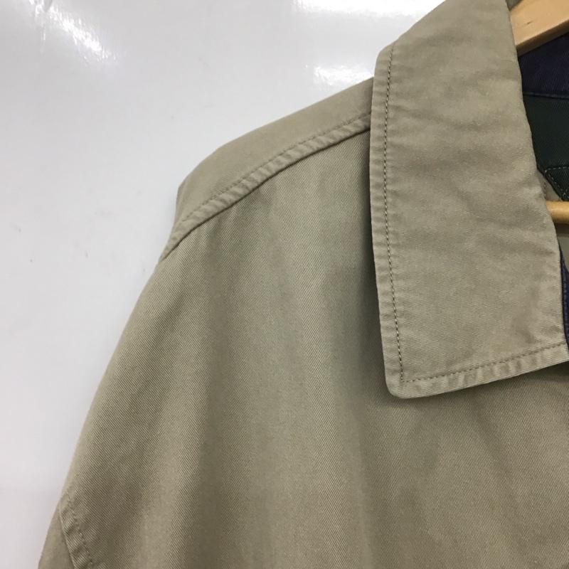 トミーヒルフィガー TOMMY HILFIGER ジャケット、上着 ジャンパー、ブルゾン ジップアップジャケット アウター カラージャケット 90s XL ロゴ、文字 ベージュ / ベージュ /  メンズ USED 古着 中古 10148131