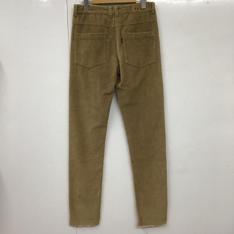 ティーシーエスエス TCSS パンツ デニム、ジーンズ コーデュロイパンツ スリムパンツ ストレートパンツ カジュアルパンツ 28インチ 無地 ベージュ / ベージュ /  メンズ USED 古着 中古 10117837