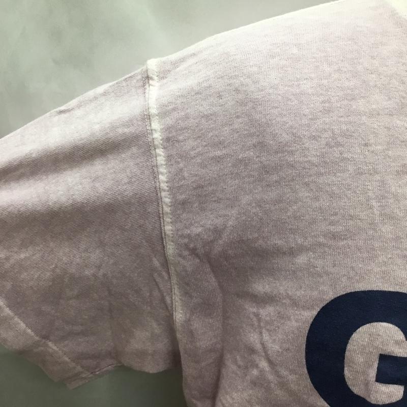 グッドオン Good On Tシャツ 半袖 半袖カットソー プリントTシャツ クルーネックカットソー L ロゴ、文字 紫 / パープル /  メンズ USED 古着 中古 10116018