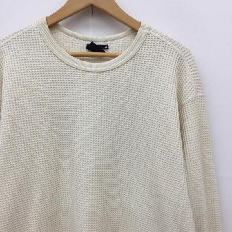 ザノースフェイス THE NORTH FACE カットソー 長袖 NT62032 XL 無地 アイボリー / アイボリー /  メンズ USED 古着 中古 10134793