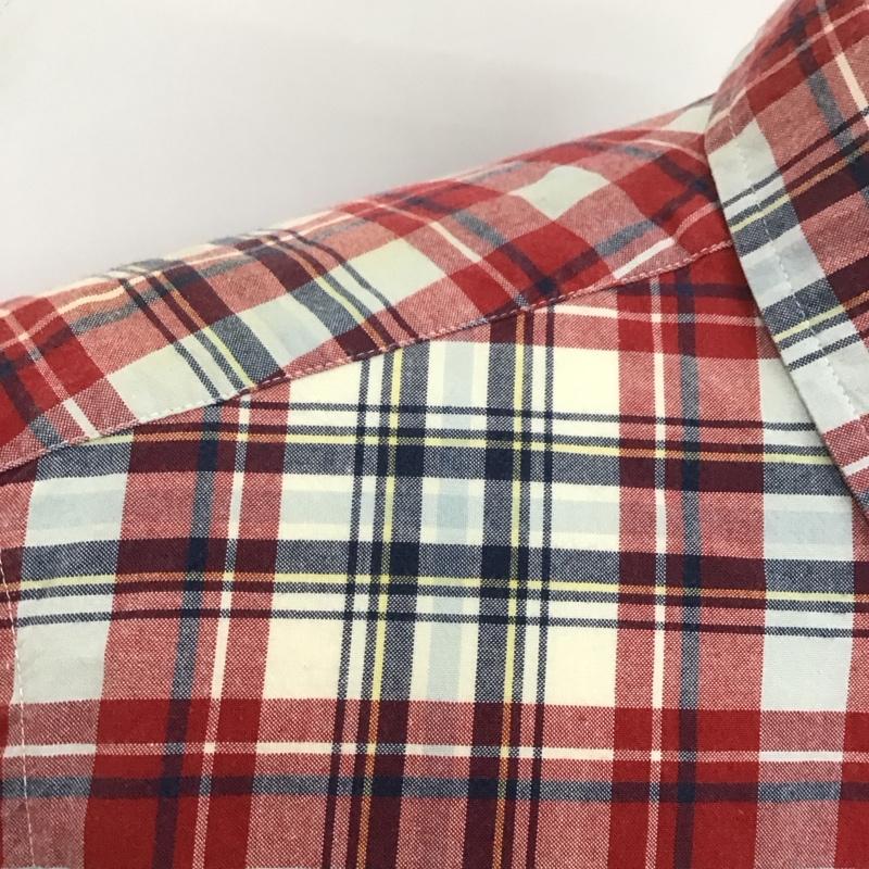 アバクロンビーアンドフィッチ ABERCROMBIE&FITCH シャツ、ブラウス 半袖 半袖シャツ チェックシャツ ボタンダウンシャツ S チェック マルチカラー / マルチカラー /  メンズ USED 古着 中古 10126539