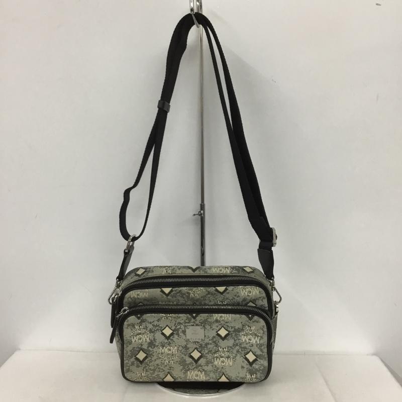 エムシーエム MCM ショルダーバッグ ショルダーバッグ MMRBATQ01EG001 総柄 灰 / グレー /  レディース USED 古着 中古 10133201