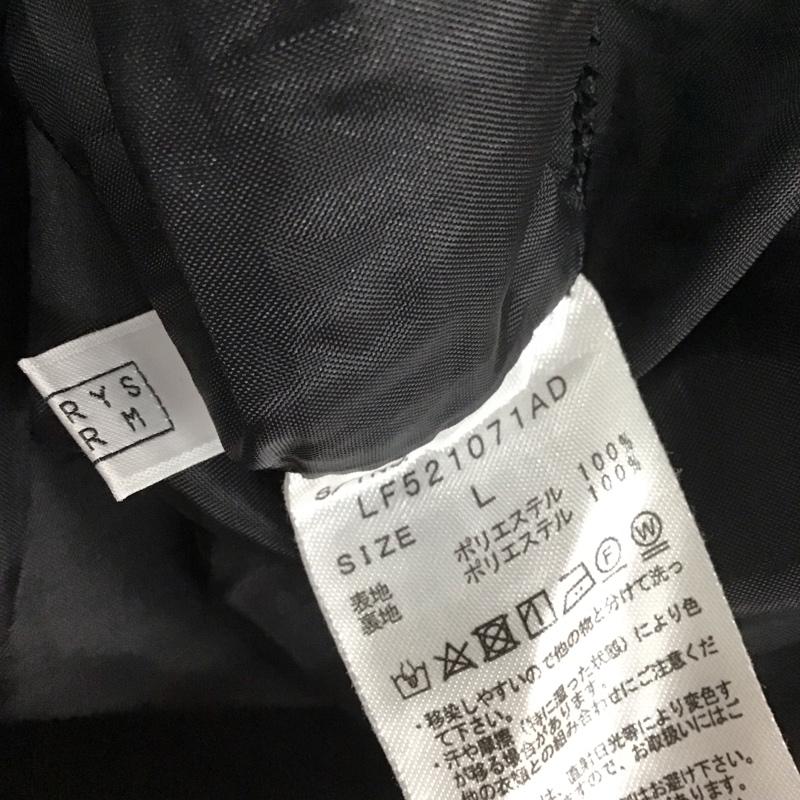 ローリーズファーム LOWRYS FARM スカート ロングスカート LF521071AD マーメイドロングスカート フレアスカート L 無地 黒 / ブラック /  レディース USED 古着 中古 10110815