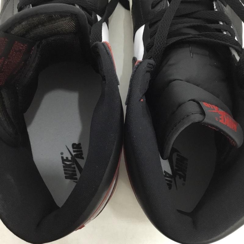 ナイキ NIKE スニーカー スニーカー DZ5485-106 AIR JORDAN 1 RETRO HIGH OG 30cm 箱有 30.0cm ロゴ、文字 白 / ホワイト / X 黒 / ブラック / X 赤 / レッド /  メンズ USED 古着 中古 10144348