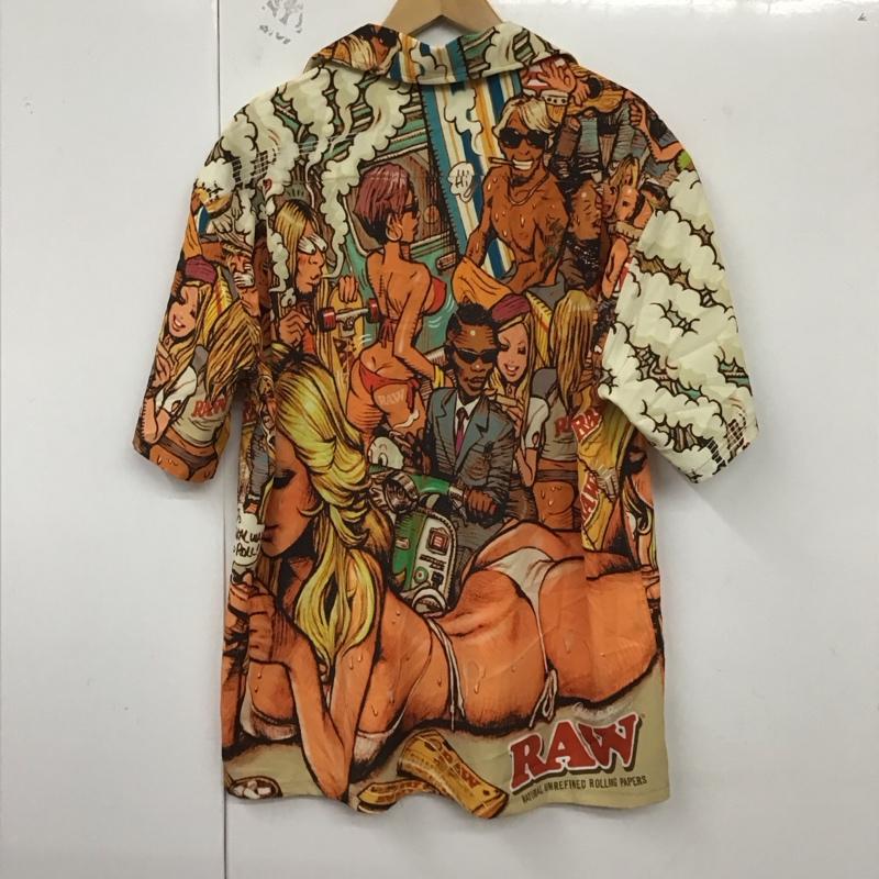 エロスティカ EROSTiKA シャツ、ブラウス 半袖 半袖シャツ プリントシャツ ポケットシャツ XL プリント マルチカラー / マルチカラー /  メンズ USED 古着 中古 10130094