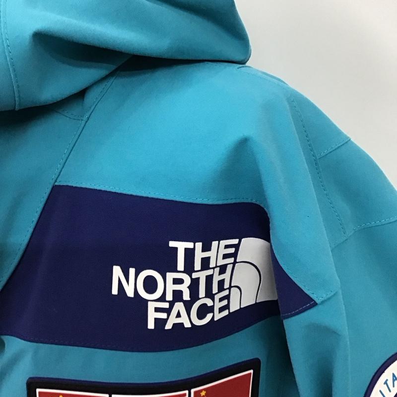 ザノースフェイス THE NORTH FACE ジャケット、上着 ジャケット、ブレザー NP62238 トランスアンタークティカパーカ GORE-TEX フード付き防水シェルジャケット M ロゴ、文字 水色 / ライトブルー /  メンズ USED 古着 中古 10121155