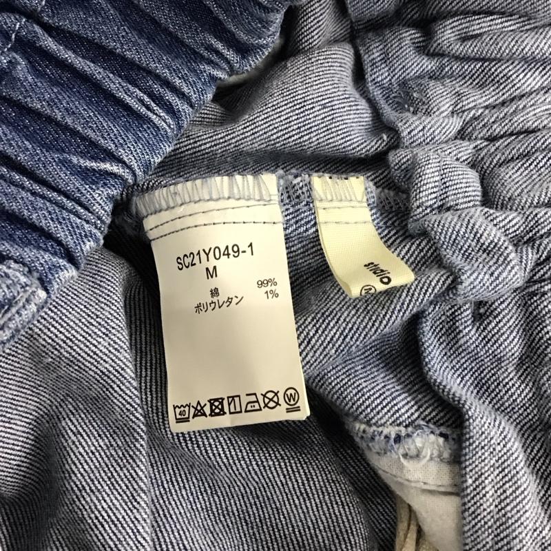 スタディオクリップ studio CLIP パンツ デニム、ジーンズ M 無地 水色 / ライトブルー /  レディース USED 古着 中古 10132878