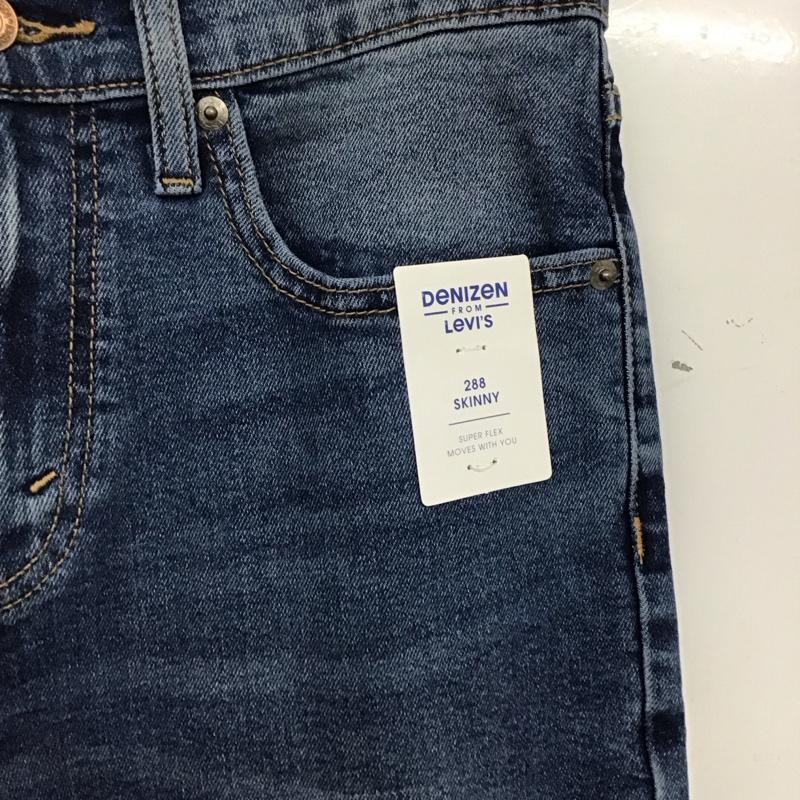 リーバイス Levi s パンツ デニム、ジーンズ デニムパンツ スリムパンツ カジュアルパンツ ストレッチパンツ 31インチ 無地 インディゴ / インディゴ /  メンズ USED 古着 中古 10140284