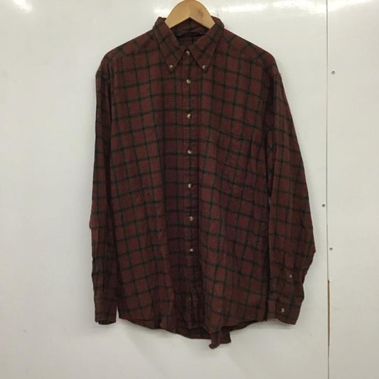 ノーティカ NAUTICA シャツ、ブラウス 長袖 長袖シャツ チェックシャツ カラーシャツ ボタンダウンシャツ L チェック マルチカラー / マルチカラー /  メンズ USED 古着 中古 10136879