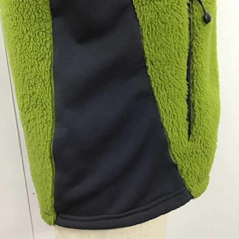 ザノースフェイス THE NORTH FACE ジャケット、上着 ジャンパー、ブルゾン na45501 VERSALOFTJACKET ジップアップジャケット フリースジャケット M ロゴ、文字 緑 / グリーン /  メンズ USED 古着 中古 10123140
