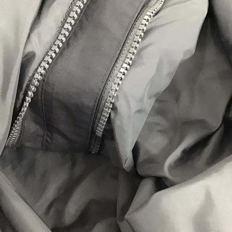 ザノースフェイス THE NORTH FACE ジャケット、上着 ジャケット、ブレザー nf00cuq3 マウンテンパーカー ジップアップパーカー XL ロゴ、文字 黒 / ブラック / X 灰 / グレー /  メンズ USED 古着 中古 10145950