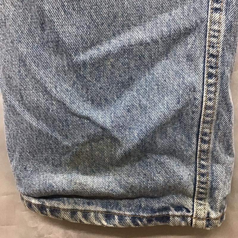 リーバイストラウスアンドコー Levi Strauss & co. パンツ デニム、ジーンズ デニムパンツ ストレートパンツ ワイドパンツ カジュアルパンツ 38 無地 インディゴ / インディゴ /  メンズ USED 古着 中古 10116185