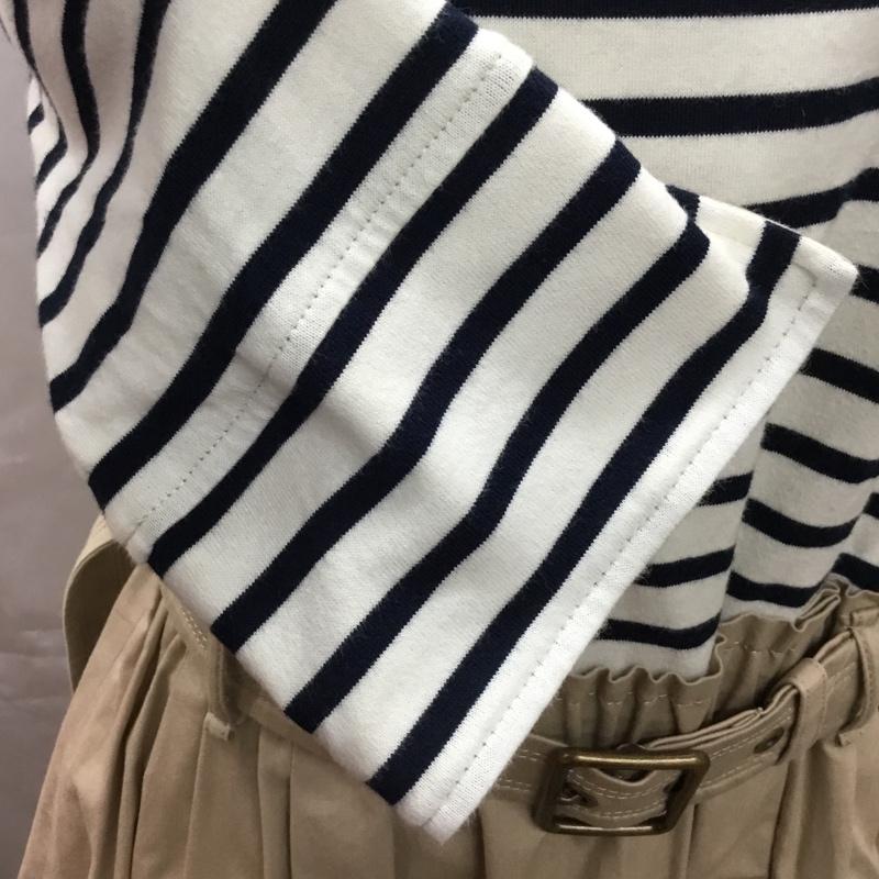 バーバリーブルーレーベル BURBERRY BLUE LABEL ワンピース ひざ丈スカート 38 ボーダー柄 マルチカラー / マルチカラー /  レディース USED 古着 中古 10107371