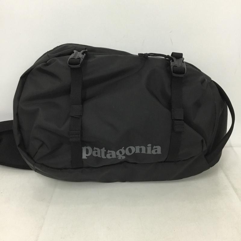 パタゴニア patagonia ボディバッグ ボディバッグ アトム スリング 8L 48262FA25 ロゴ、文字 黒 / ブラック /  メンズ USED 古着 中古 10149245