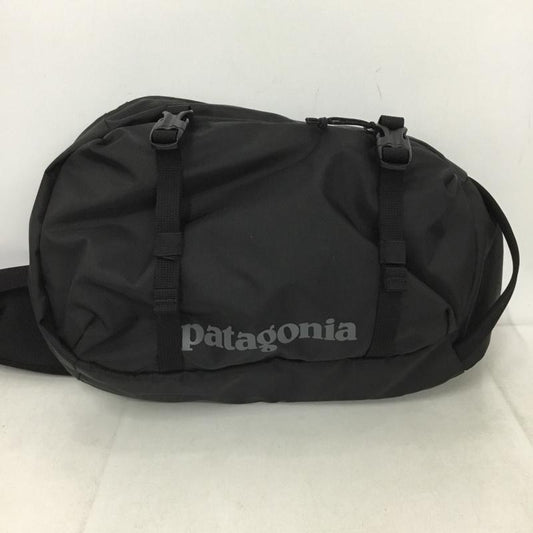 パタゴニア patagonia ボディバッグ ボディバッグ アトム スリング 8L 48262FA25 ロゴ、文字 黒 / ブラック /  メンズ USED 古着 中古 10149245