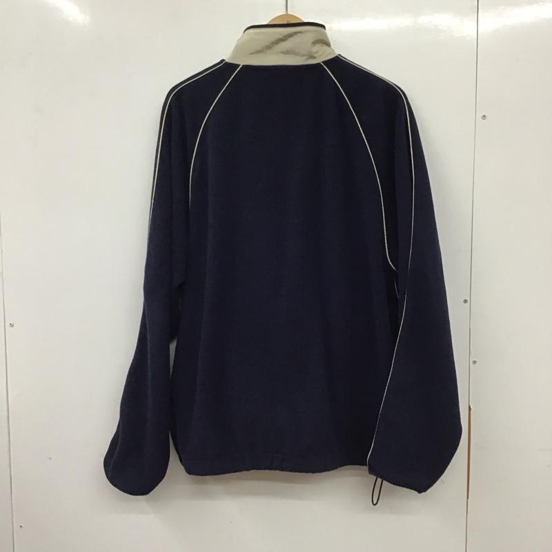 アンブロ UMBRO ジャケット、上着 ジャケット、ブレザー grand collection Fleece Pullover with Piping Jacket L 無地 紺 / ネイビー /  メンズ USED 古着 中古 10137493