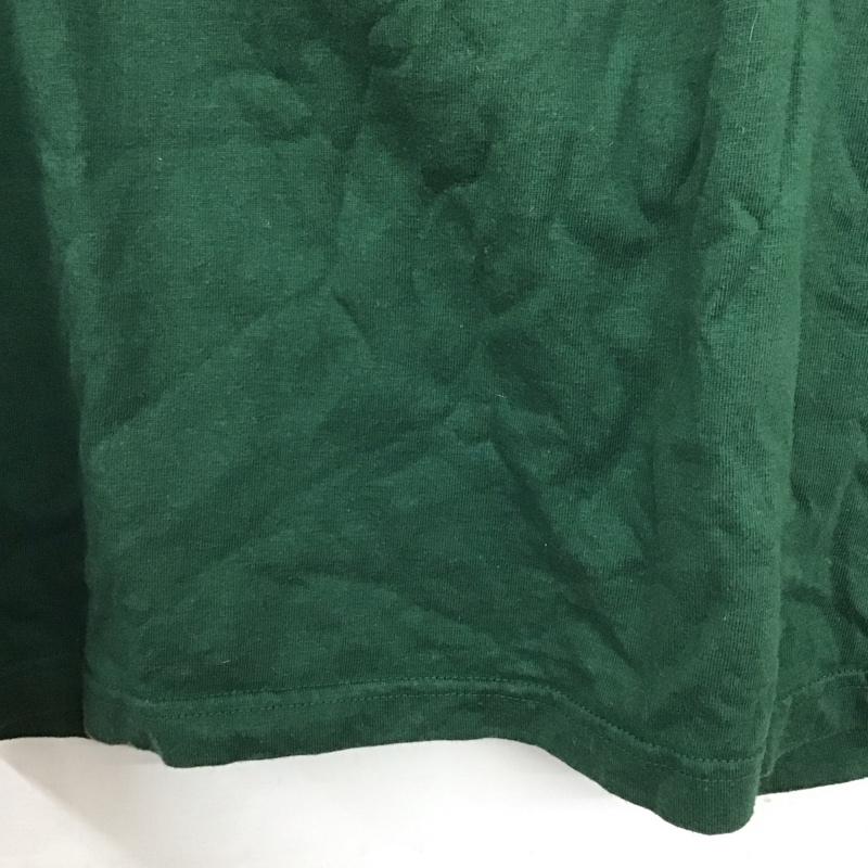 ビームス BEAMS Tシャツ 半袖 半袖カットソー プリントTシャツ クルーネックカットソー L プリント 緑 / グリーン /  メンズ USED 古着 中古 10132102