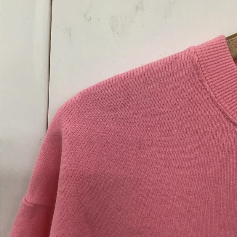 フリークスストア FREAK S STORE トレーナー 長袖 M プリント X ロゴ、文字 桃 / ピンク /  レディース USED 古着 中古 10131026