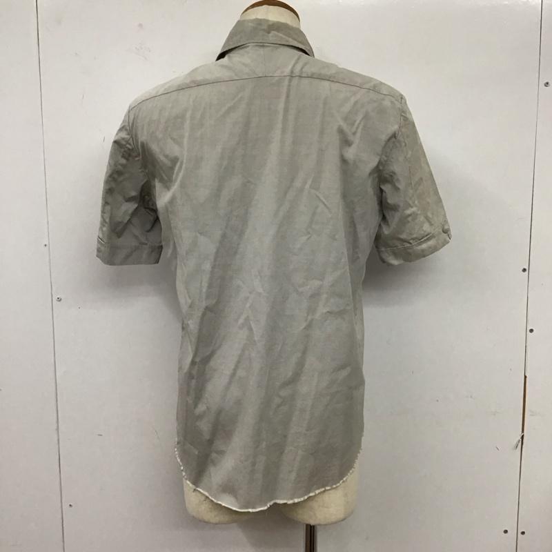 ナンバーナイン NUMBER (N)INE シャツ、ブラウス 半袖 無地 灰 / グレー /  メンズ USED 古着 中古 10117214