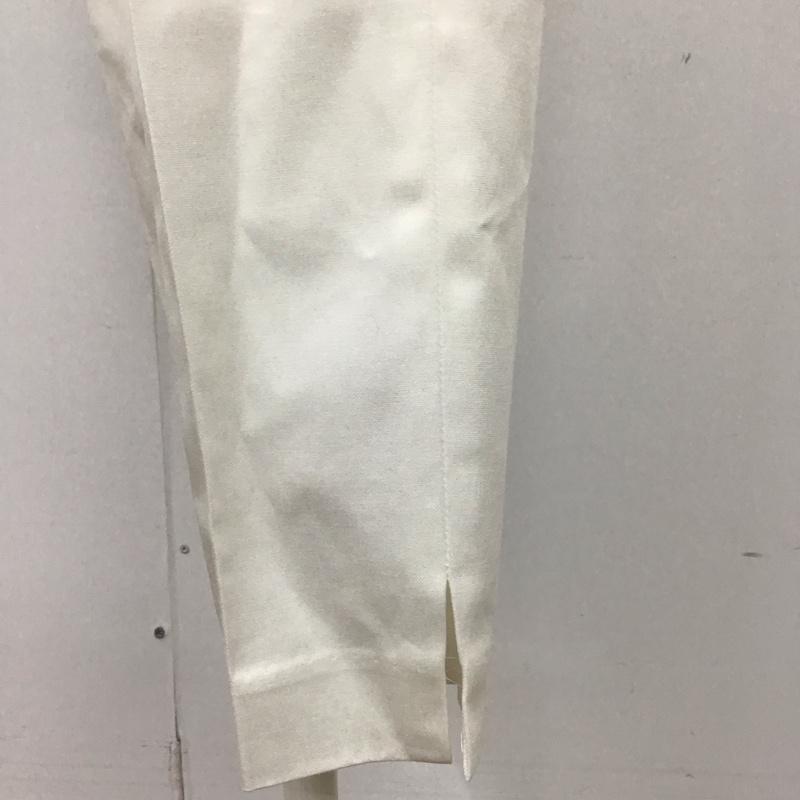 セオリー theory パンツ スラックス 10-3106404 TraceableWoolTreecaGZ カジュアルパンツ 2 無地 白 / ホワイト /  レディース USED 古着 中古 10114478