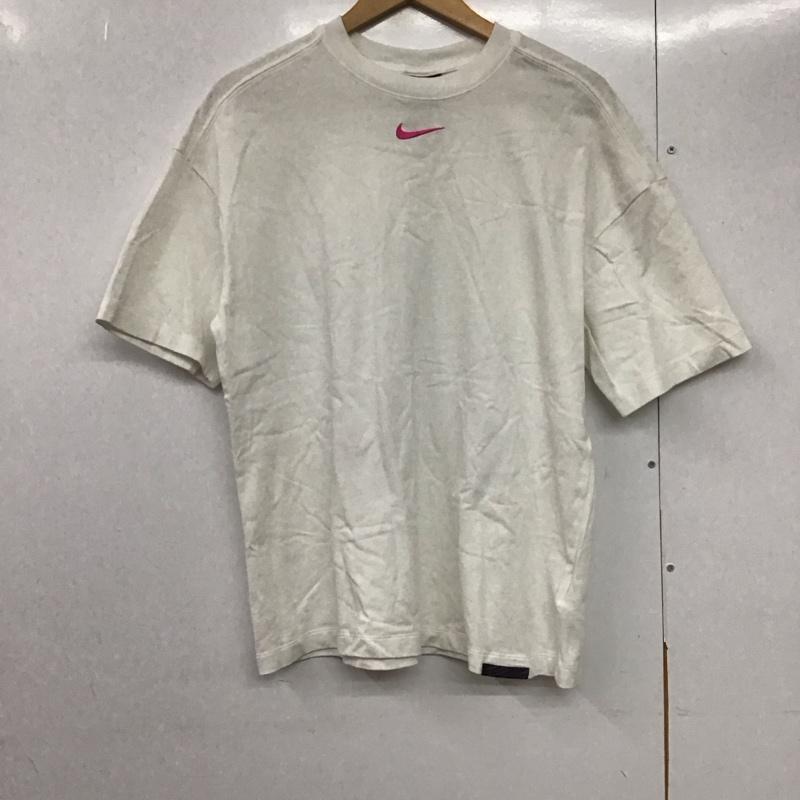 ナイキ NIKE Tシャツ 半袖 da3119-100 アイコンクラッシュトップ 半袖カットソー M ロゴ、文字 白 / ホワイト /  レディース USED 古着 中古 10144201