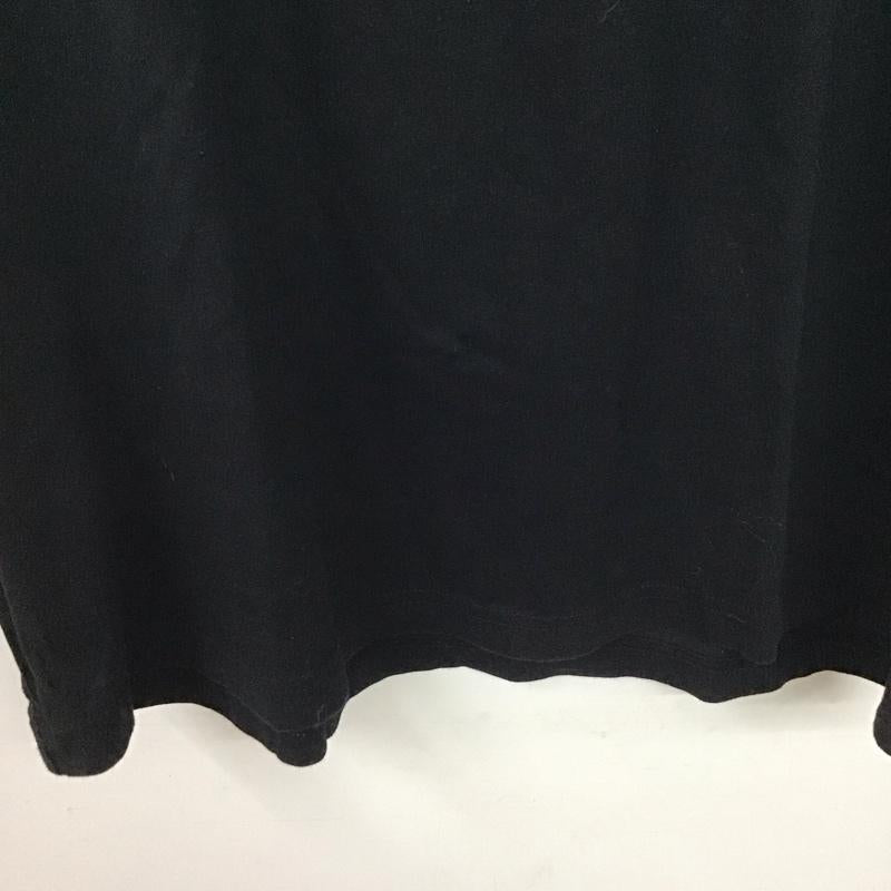 ディーゼル DIESEL Tシャツ 半袖 半袖カットソー プリントTシャツ クルーネックカットソー L ロゴ、文字 黒 / ブラック /  メンズ USED 古着 中古 10135976