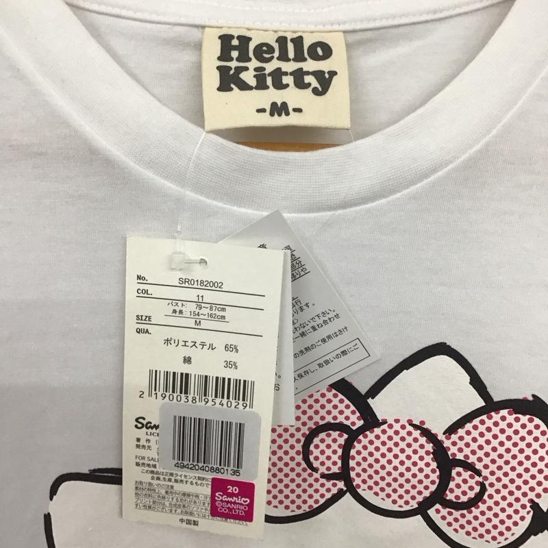 古着 USED Tシャツ 半袖 ハローキティ M キャラクター X プリント 白 / ホワイト /  レディース USED 古着 中古 10147678