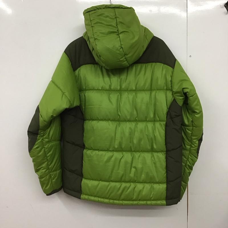 パタゴニア patagonia ジャケット、上着 ジャンパー、ブルゾン 84099f8 ダスパーカー ジップアップダウンジャケット S ロゴ、文字 薄緑 / ライトグリーン /  メンズ USED 古着 中古 10147363