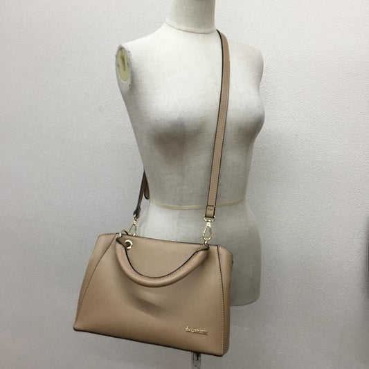 アンドシュエット & chouette ハンドバッグ ハンドバッグ 2WAY ショルダー ロゴ、文字 ベージュ / ベージュ / X 金 / ゴールド /  レディース USED 古着 中古 10117616