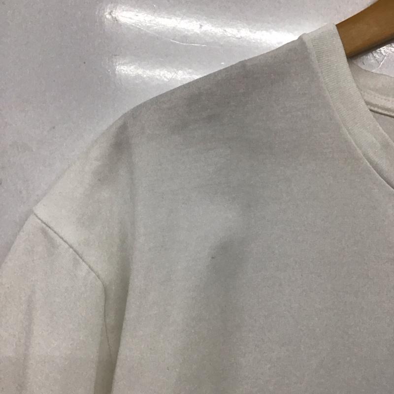 マーモット Marmot Tシャツ 半袖 半袖カットソー プリントTシャツ クルーネックカットソー XL ロゴ、文字 白 / ホワイト /  メンズ USED 古着 中古 10148119