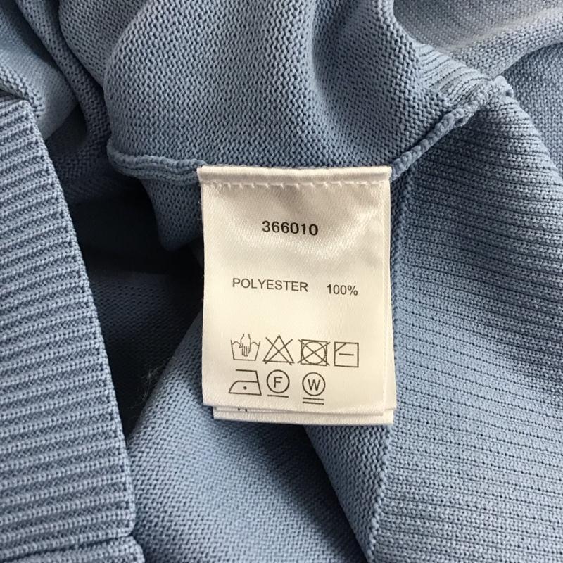 ダブルクローゼット w closet カーディガン 長袖 366010 ショート丈 クロップド丈 ワンポイント 水色 / ライトブルー /  レディース USED 古着 中古 10146376