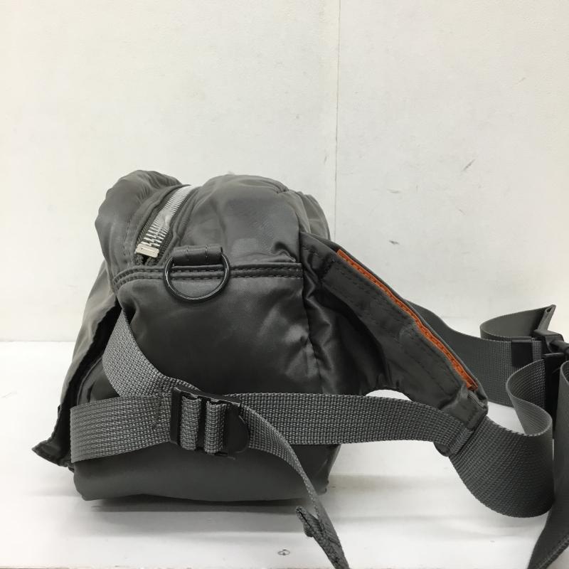 ポーター PORTER ウエストバッグ ウエストバッグ PORTER TANKER 2WAY WAIST BAG 無地 灰 / グレー /  メンズ USED 古着 中古 10141203