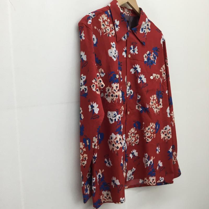 ニードルス Needles シャツ、ブラウス 長袖 One-up Shirt 23SS MR174 S 花柄 赤 / レッド /  メンズ USED 古着 中古 10127270
