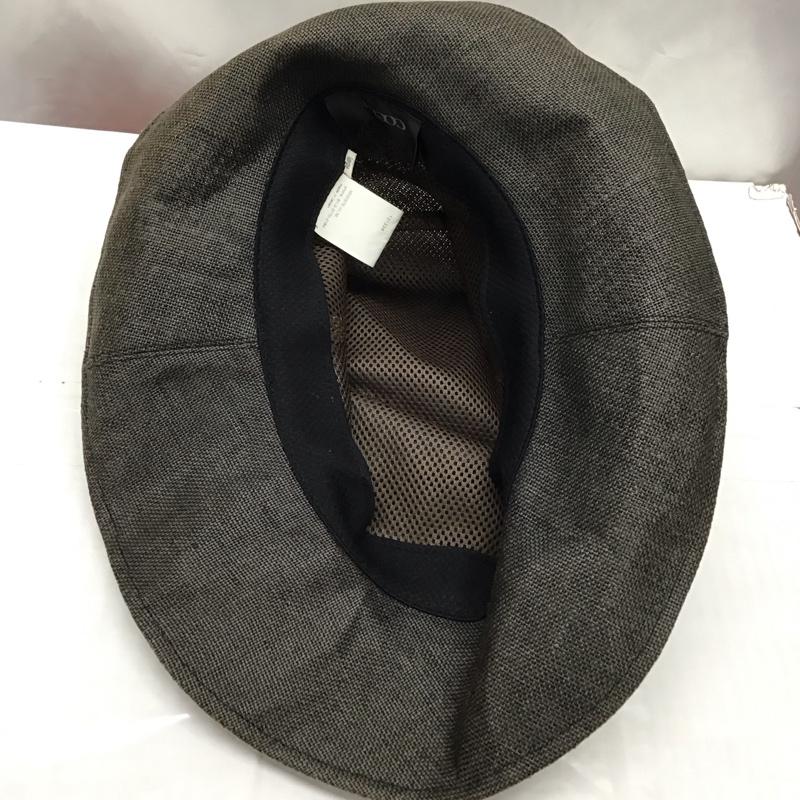 クール COEUR 帽子 ハット ペーパーハット 無地 チャコールグレー / チャコールグレー /  メンズ USED 古着 中古 10118909