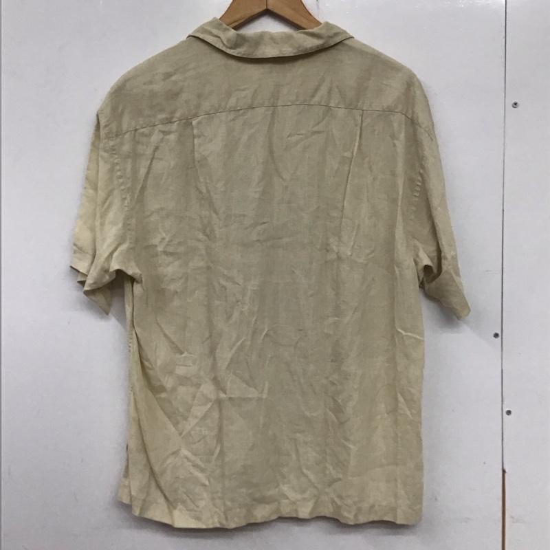 ポールスミス Paul Smith シャツ、ブラウス 半袖 M 無地 ベージュ / ベージュ /  メンズ USED 古着 中古 10134517