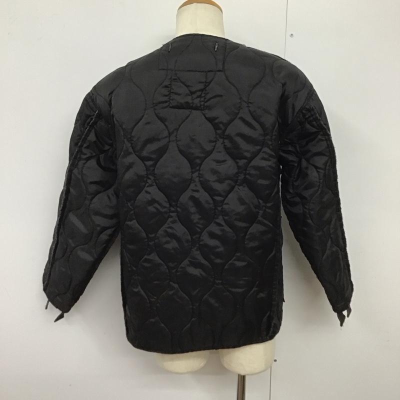 古着 USED ジャケット、上着 ジャケット、ブレザー キルティングジャケット インナージャケット ボタン前開ジャケット アウター S 無地 黒 / ブラック /  メンズ USED 古着 中古 10124259