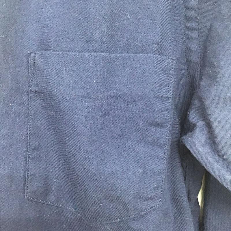 ビューティアンドユースユナイテッドアローズ BEAUTY&YOUTH UNITED ARROWS シャツ、ブラウス 長袖 長袖シャツ 無地シャツ カラーシャツ XL 無地 紺 / ネイビー /  メンズ USED 古着 中古 10135502