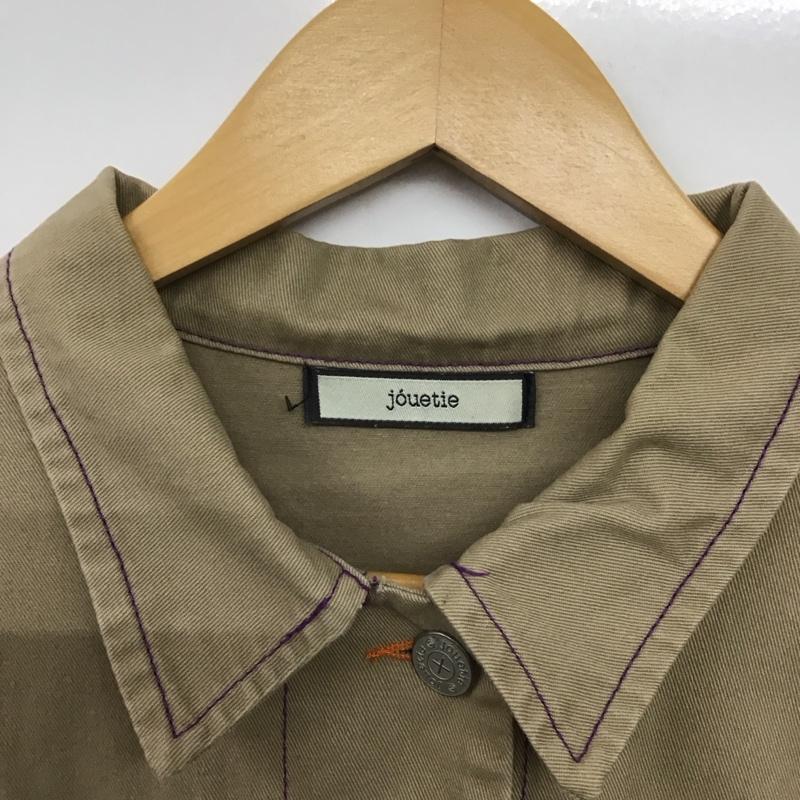 ジュエティ jouetie ジャケット、上着 ジャケット、ブレザー 081910100101 カラーステッチオーバージャケット M 無地 ベージュ / ベージュ /  レディース USED 古着 中古 10142866