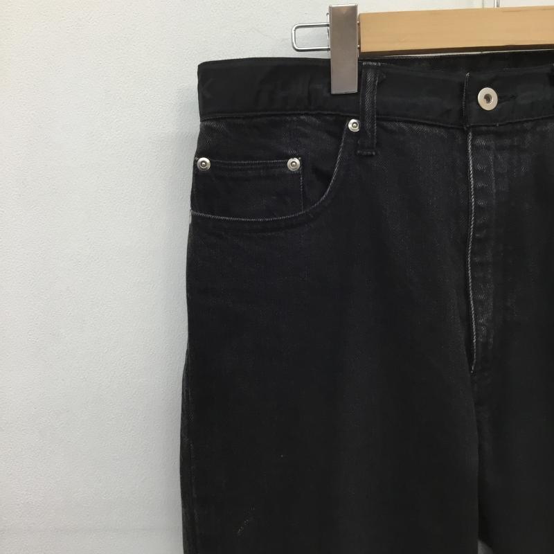 フルビーケー FULL-BK パンツ デニム、ジーンズ FULL-BK デニムパンツ L ロゴ、文字 黒 / ブラック /  メンズ USED 古着 中古 10120880