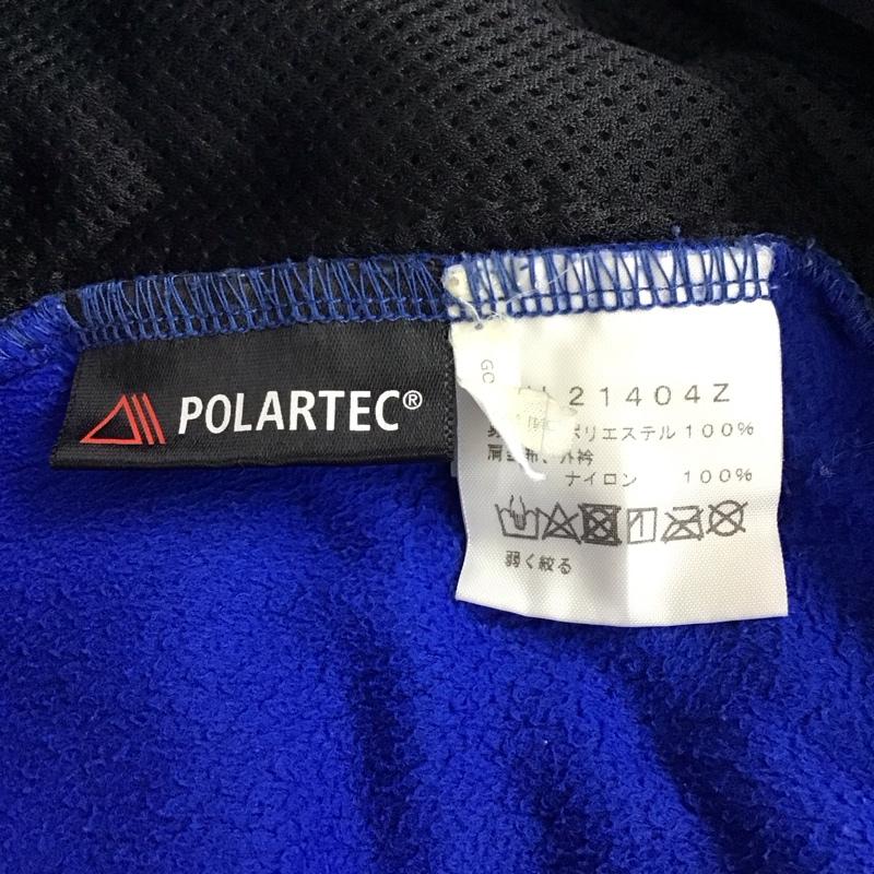 ザノースフェイス THE NORTH FACE ジャケット、上着 ジャンパー、ブルゾン nl21404z フリースジャケット ジップアップジャケット L ロゴ、文字 青 / ブルー /  メンズ USED 古着 中古 10114419