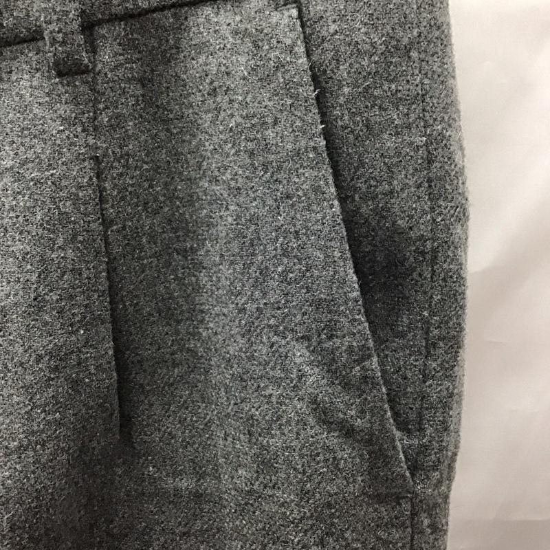 レリュームジャーナルスタンダード relume Journal Standard パンツ スラックス スラックスパンツ ワイドパンツ カジュアルパンツ センタータックパンツ M 無地 灰 / グレー /  メンズ USED 古着 中古 10116897