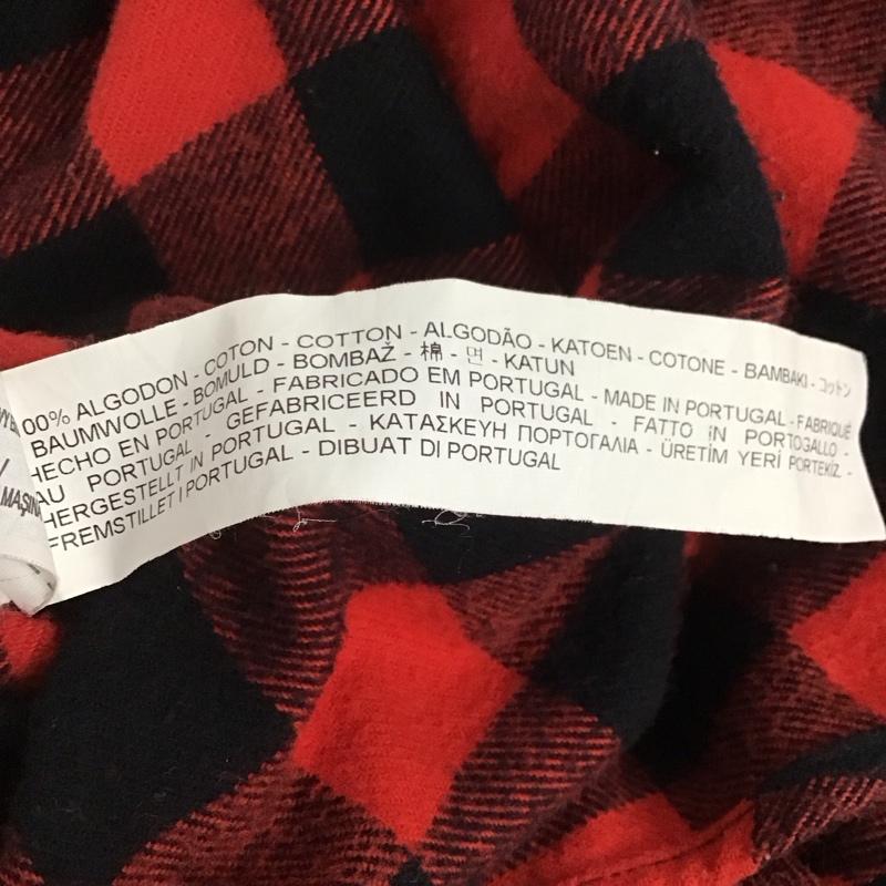 ザラ ZARA シャツ、ブラウス 長袖 M チェック マルチカラー / マルチカラー /  メンズ USED 古着 中古 10143344
