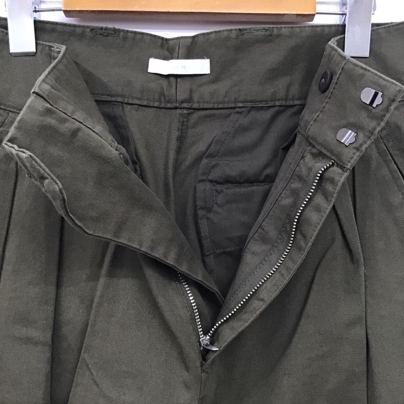 ウィム バイ リドム WYM LIDNM パンツ ワークパンツ、ペインターパンツ wypt1029 カーゴパンツ ワイドパンツ M 無地 カーキ / カーキ /  メンズ USED 古着 中古 10137683