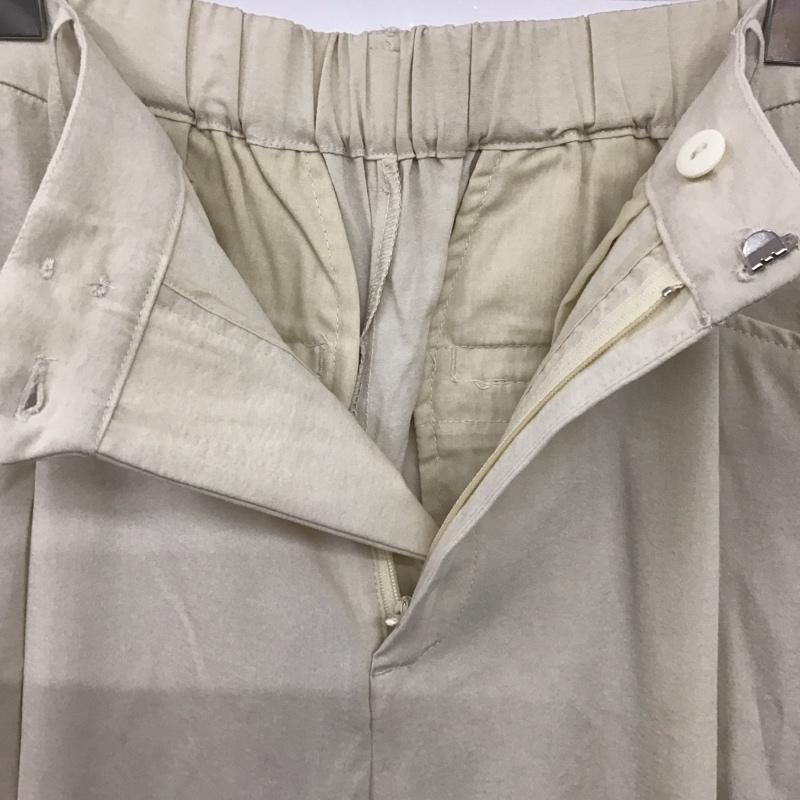 レプシィム LEPSIM パンツ スラックス スラックスパンツ ワイドパンツ ストレッチパンツ L 無地 白 / ホワイト /  レディース USED 古着 中古 10142688