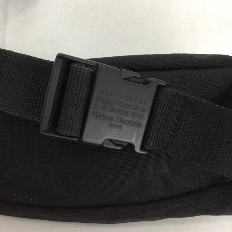 メゾン マルジェラ Maison Margiela ウエストバッグ ウエストバッグ S55WB0072 PR253 ナイロン 無地 黒 / ブラック /  メンズ USED 古着 中古 10148464