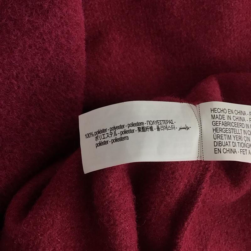 ザラ ZARA ワンピース ロングスカート 長袖ロングワンピース タートルネック M 無地 えんじ / ワインレッド /  レディース USED 古着 中古 10142046